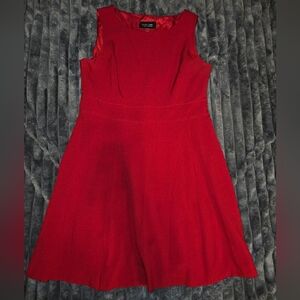Evan Picone Black Label Vibrant Red Dress